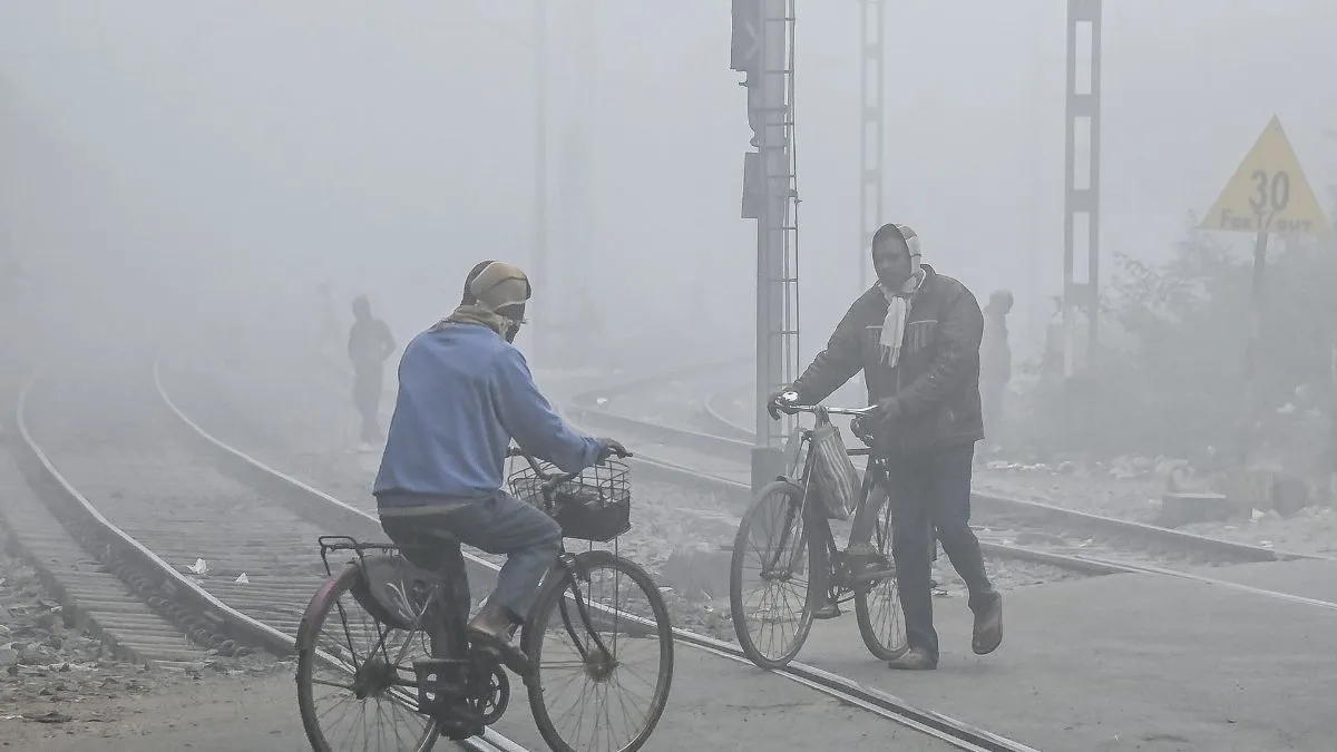 हरियाणा में कड़ाके की सर्दी  - India TV Hindi