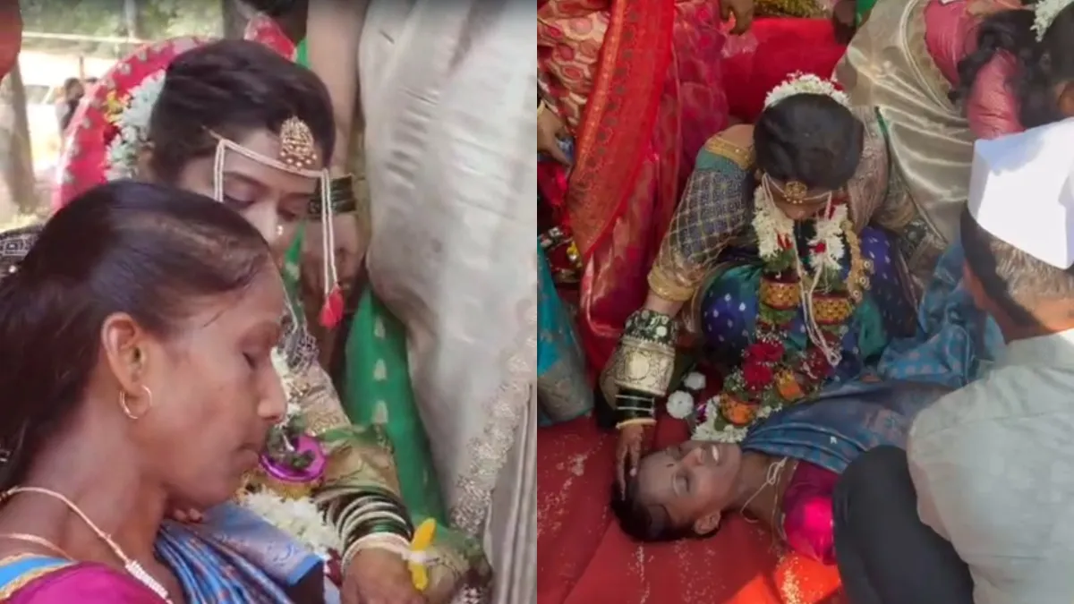 bride treating patient- India TV Hindi
