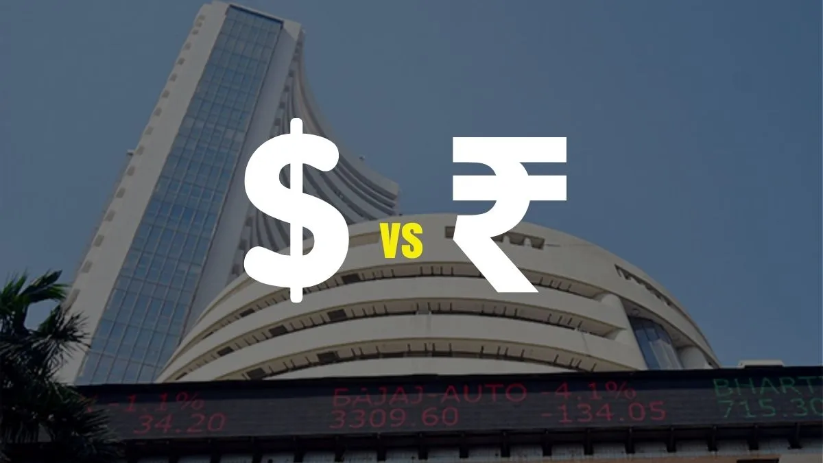 रुपया फिसला तो बाजार...- India TV Paisa