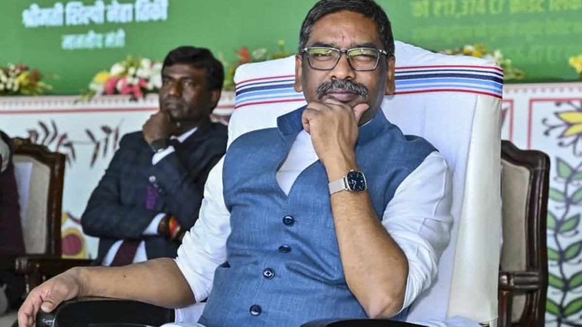 झारखंड के मुख्यमंत्री हेमंत सोरेन- India TV Hindi