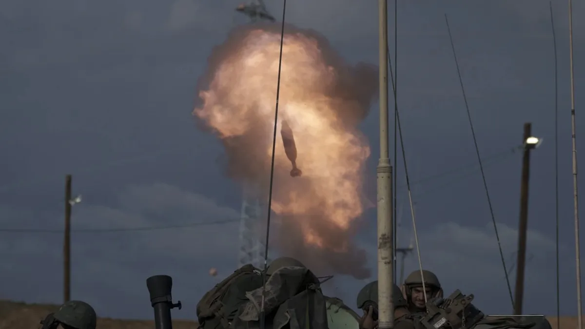 Israel Fires Mortar In Gaza (Representational Image)- India TV Hindi