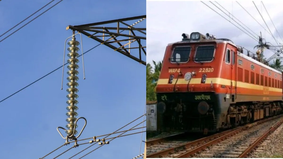 khandwa railway hightension wire reel minor burnt- India TV Hindi