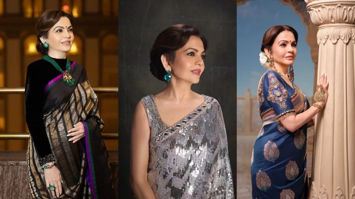 नीता अंबानी साड़ी- India TV Hindi