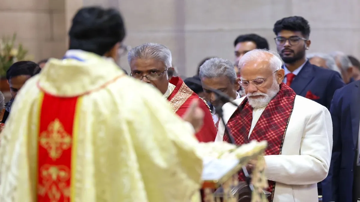 pm modi church- India TV Hindi