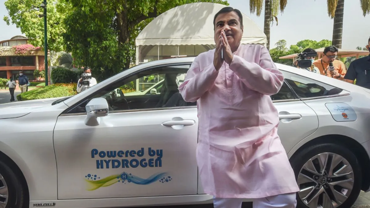 nitin Gadkari hydrogen car- India TV Hindi