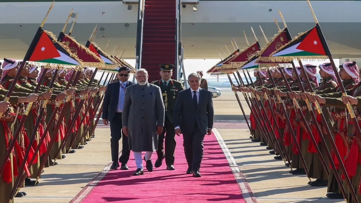 PM Modi Jordan Visit- India TV Hindi