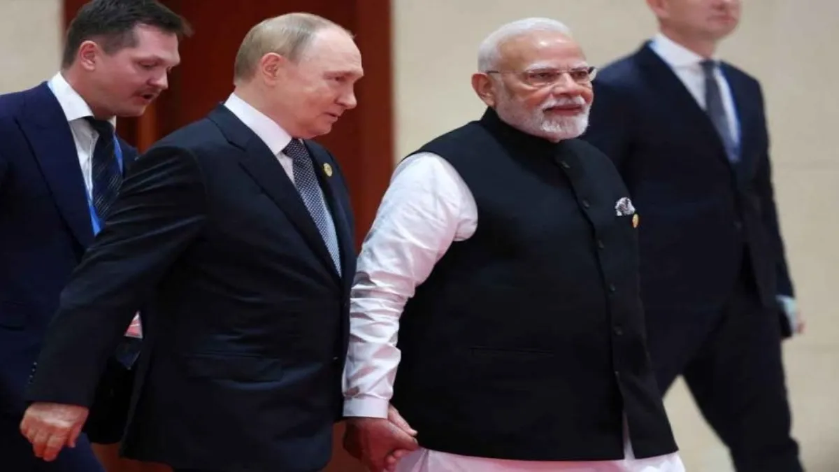 राष्ट्रपति पुतिन और पीएम मोदी- India TV Hindi