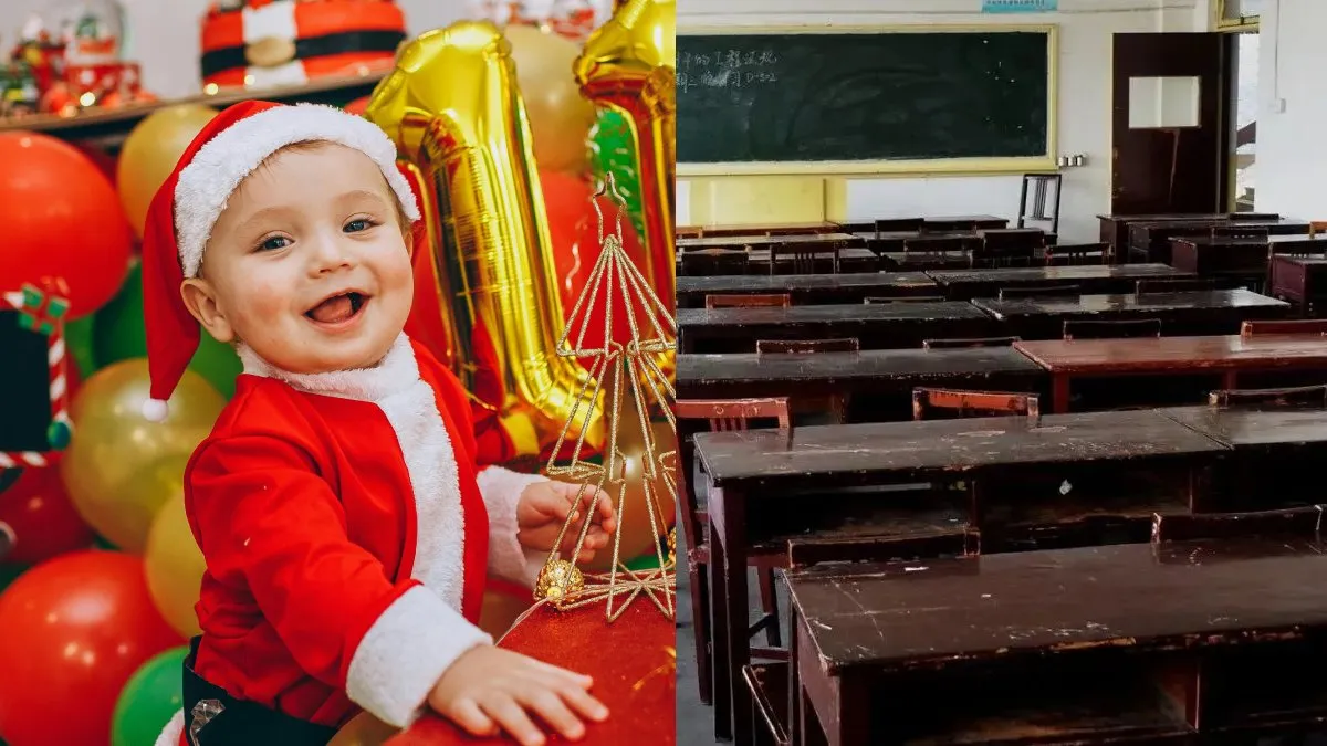 rajasthann sriganganagar students santa claus school- India TV Hindi