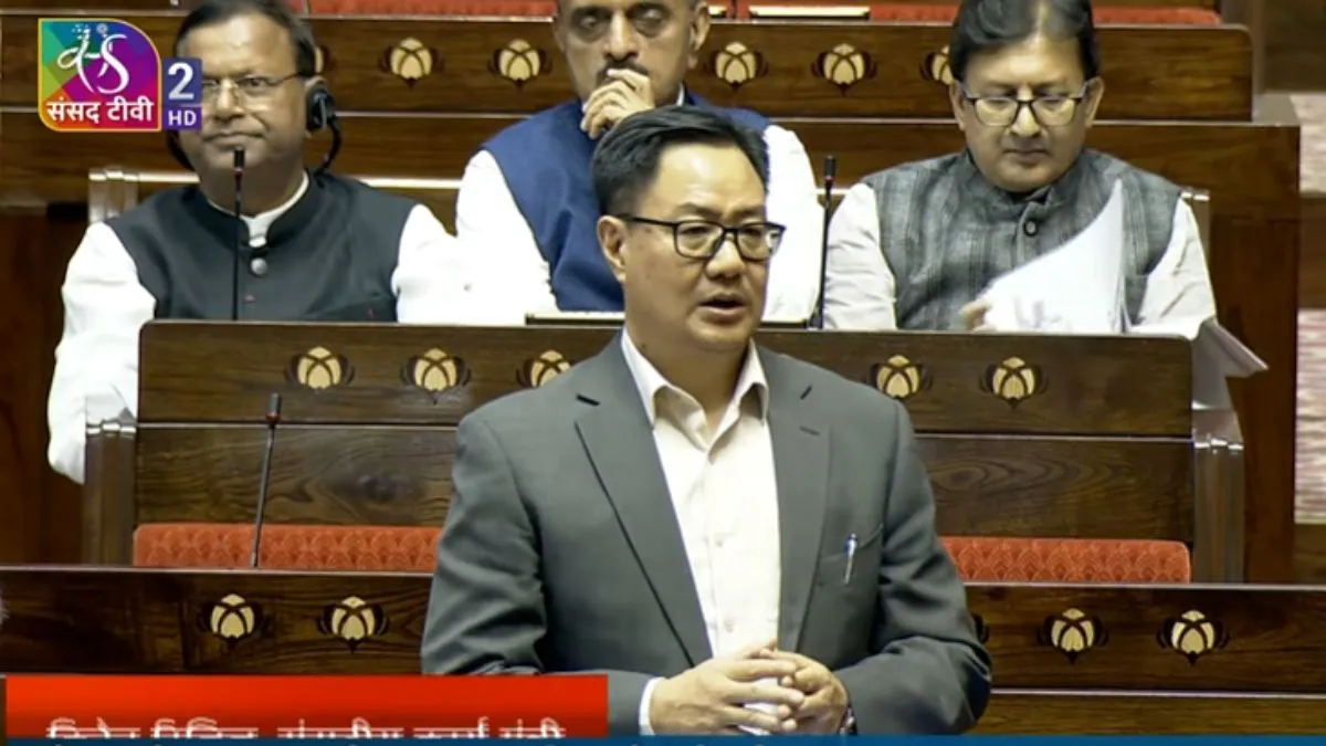 केंद्रीय संसदीय कार्य मंत्री किरेन रिजिजू- India TV Hindi