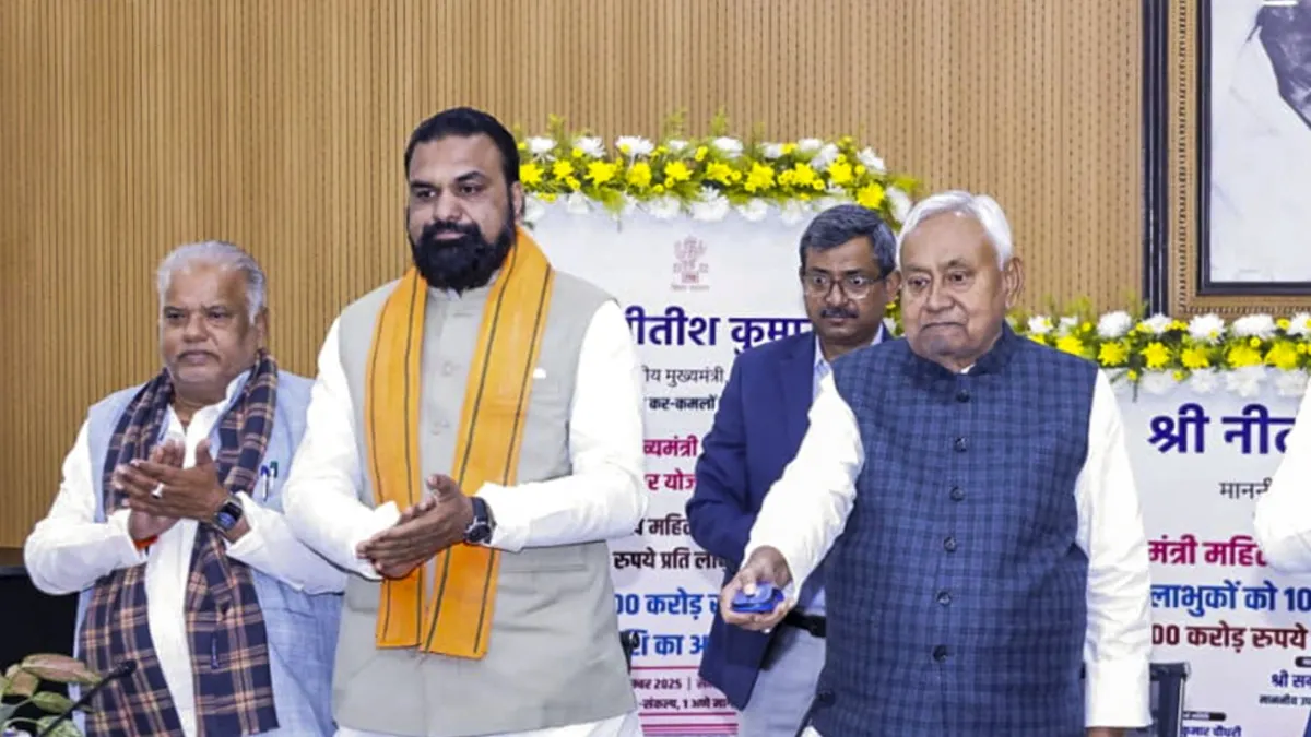 Samrat Chaudhary and Nitish Kumar- India TV Hindi