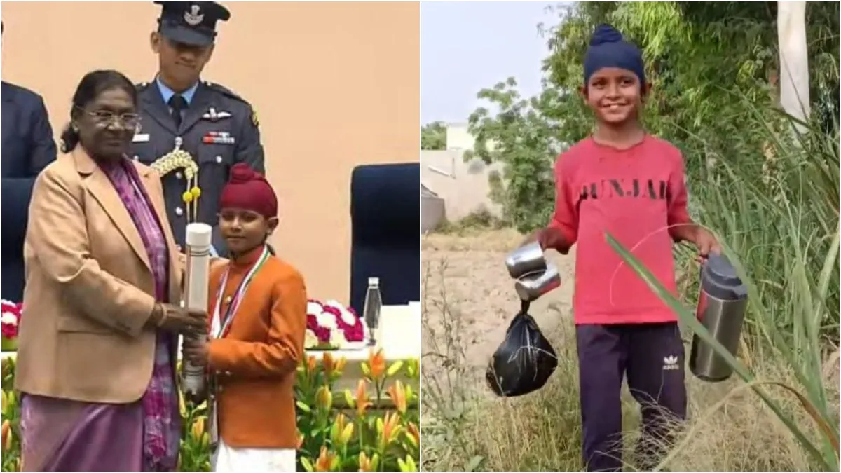 श्रवण सिंह को मिला राष्ट्रीय बाल पुरस्कार- India TV Hindi