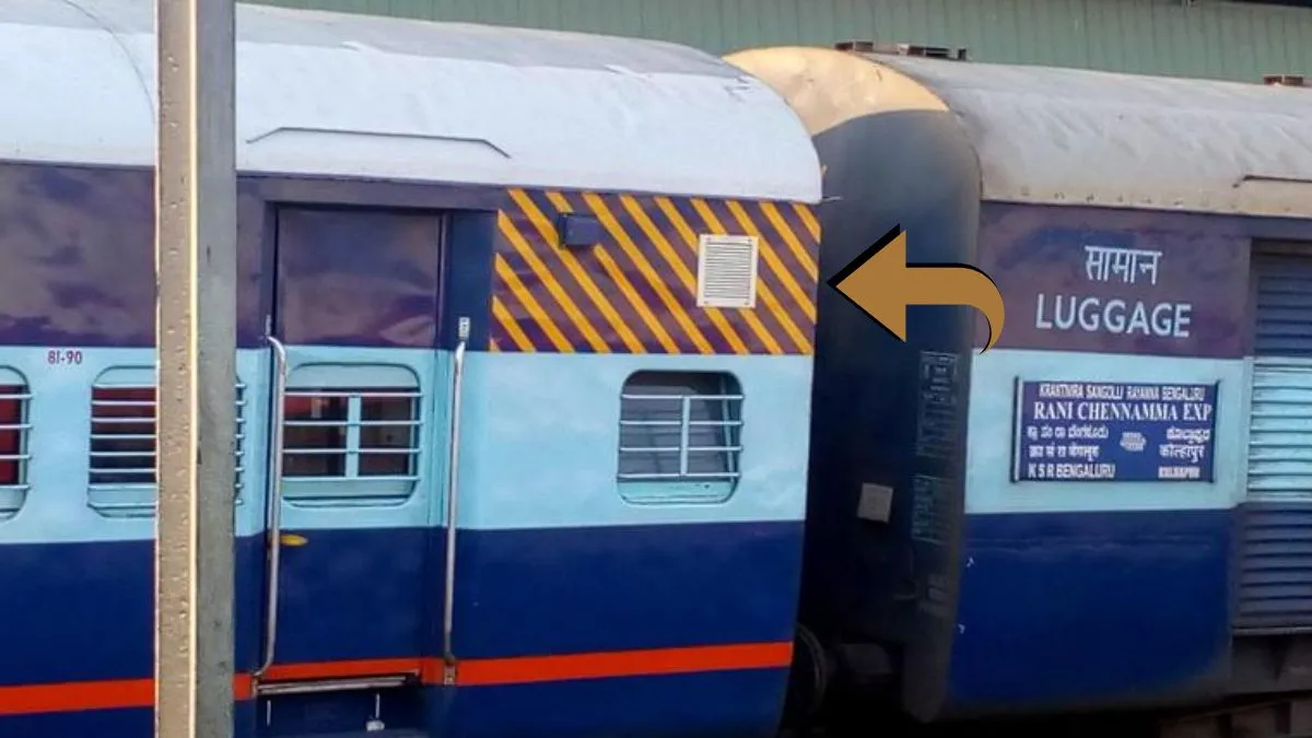 why train coaches have yellow white stripes, meanings of lines on train coaches, train coach yellow - India TV Hindi