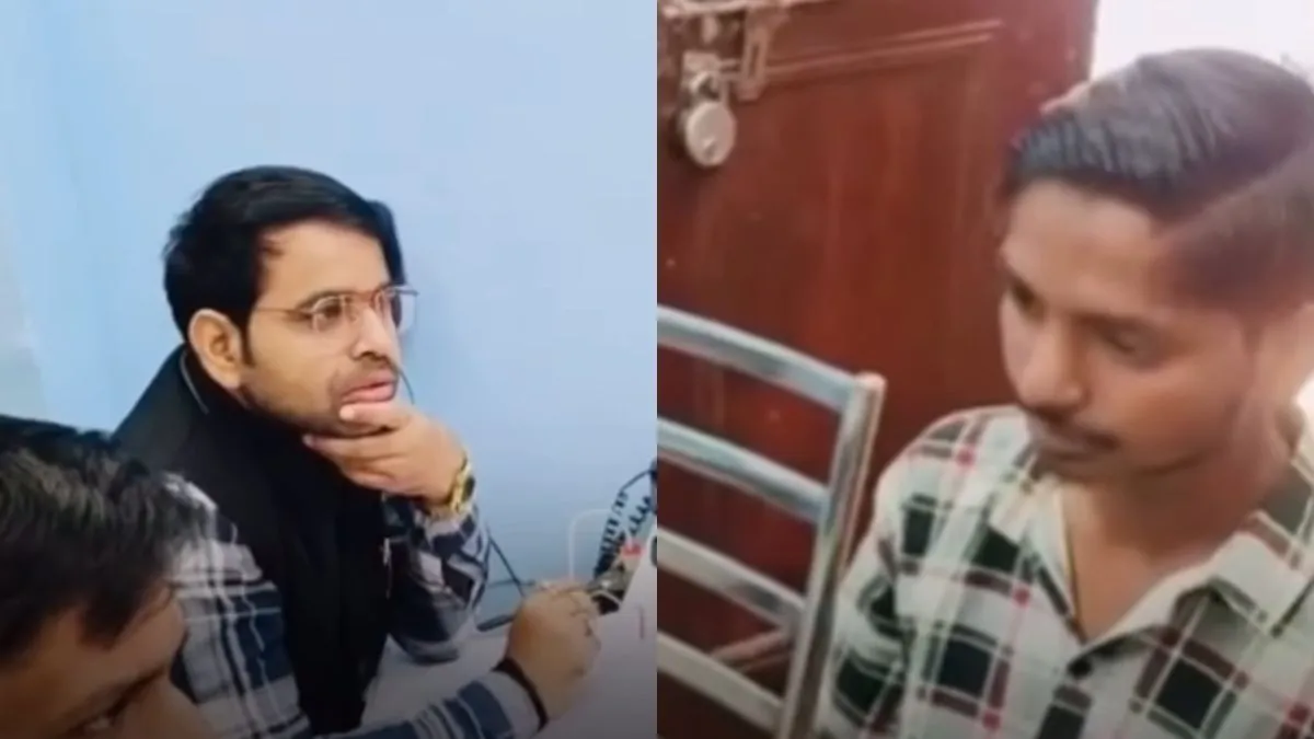 वायरल वीडियो का स्क्रीनशॉट- India TV Hindi