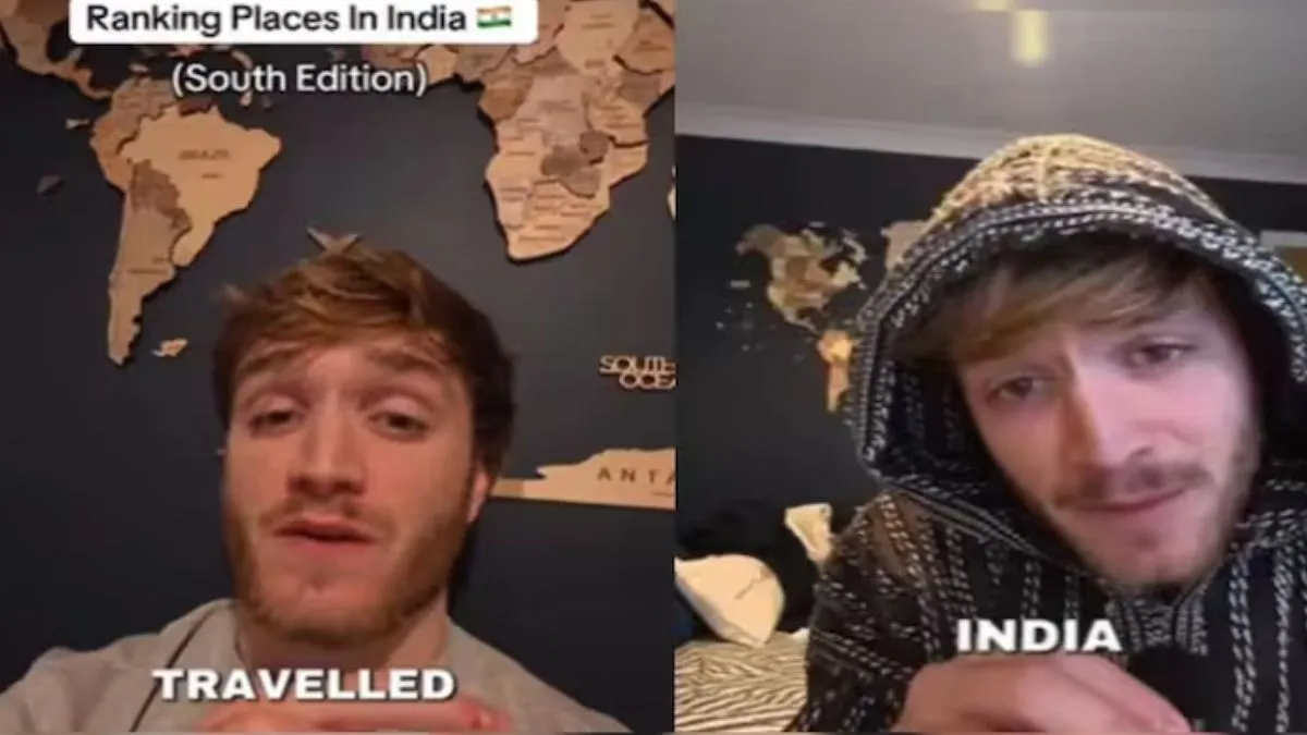 uk tourist shared list of best tourist places in south india video goes viral on social media - India TV Hindi