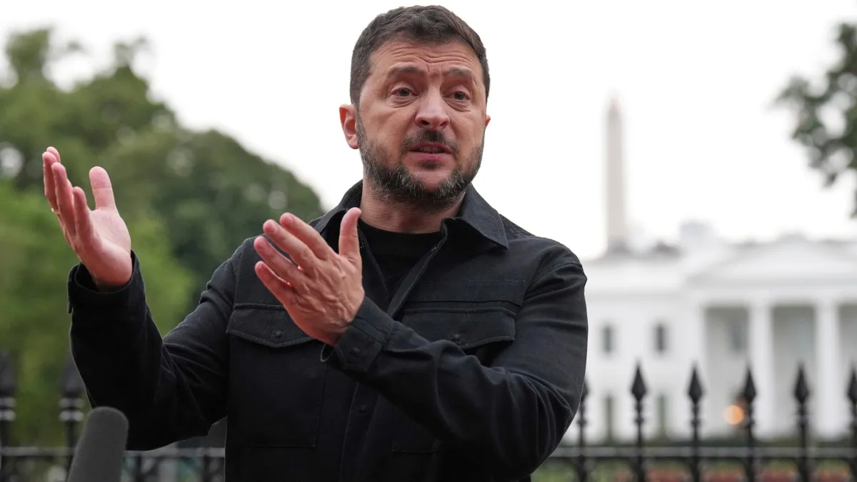 यूक्रेन के राष्ट्रपति वलोडिमिर ज़ेलेंस्की- इंडिया टीवी हिंदी