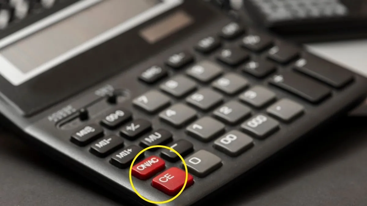 Calculator CE AC Full Form, CE AC Full Form, Why CE AC Write on Calculator, CE AC Calculator Means, - India TV Hindi