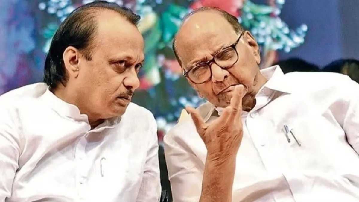 अजित पवार और शरद पवार- India TV Hindi