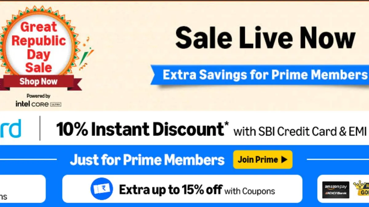 Amazon की पहली बड़ी सेल शुरू, आधी कीमत में मिलेंगे ब्रांडेड स्मार्टफोन्स