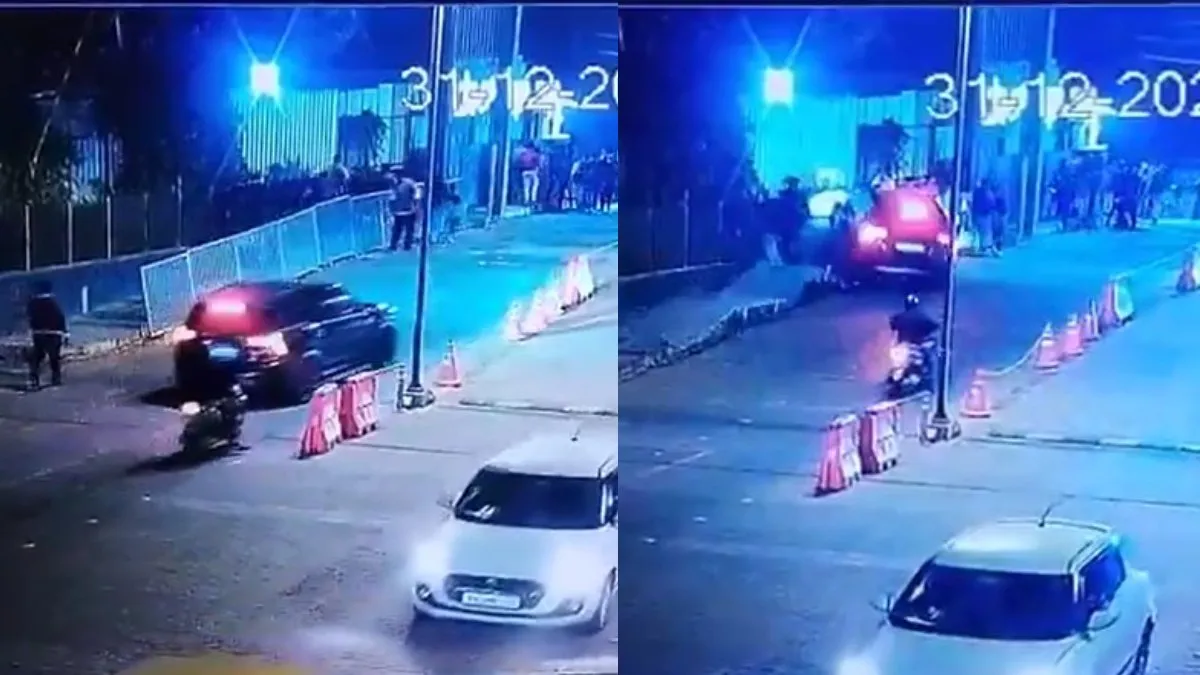 बेंगलुरु दुर्घटना का वायरल वीडियो- इंडिया टीवी हिंदी