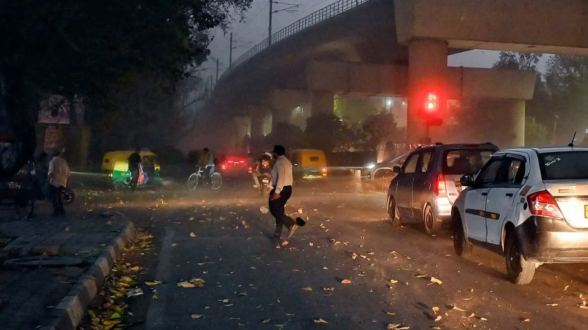 delhi gusty winds- India TV Hindi