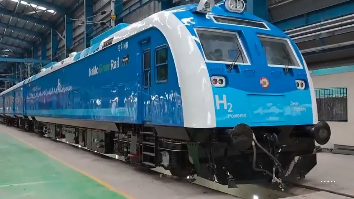 हाइड्रोजन गैस ट्रेन- इंडिया टीवी हिंदी
