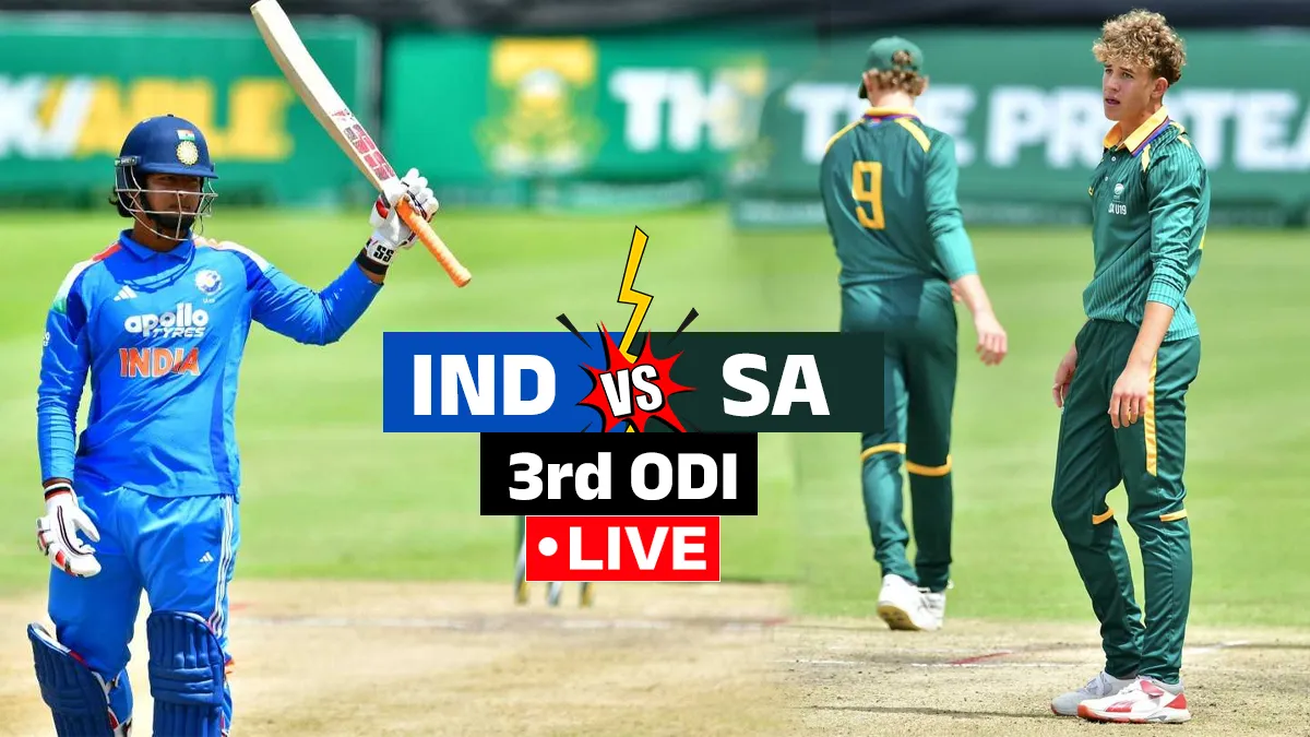 IND vs SA U-19 : कप्तान वैभव सूर्यवंशी का तूफानी अर्धशतक