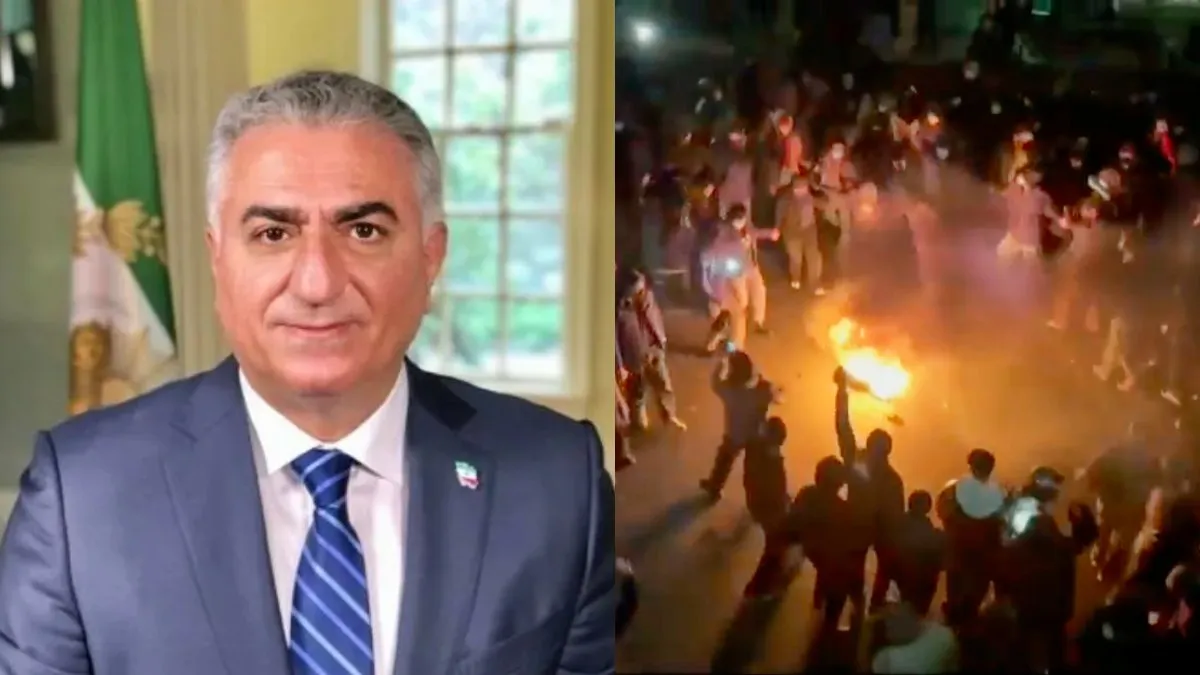 iran protest reza pahlavi- India TV Hindi