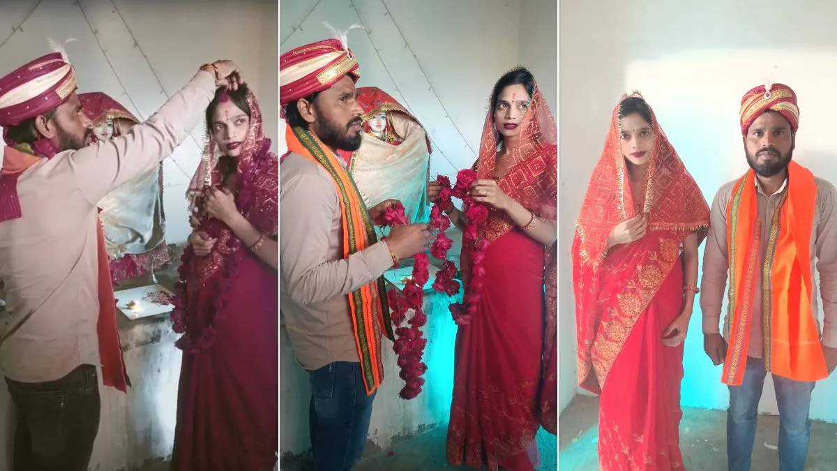 मोनू और अंजुम ने मंदिर...- India TV Hindi