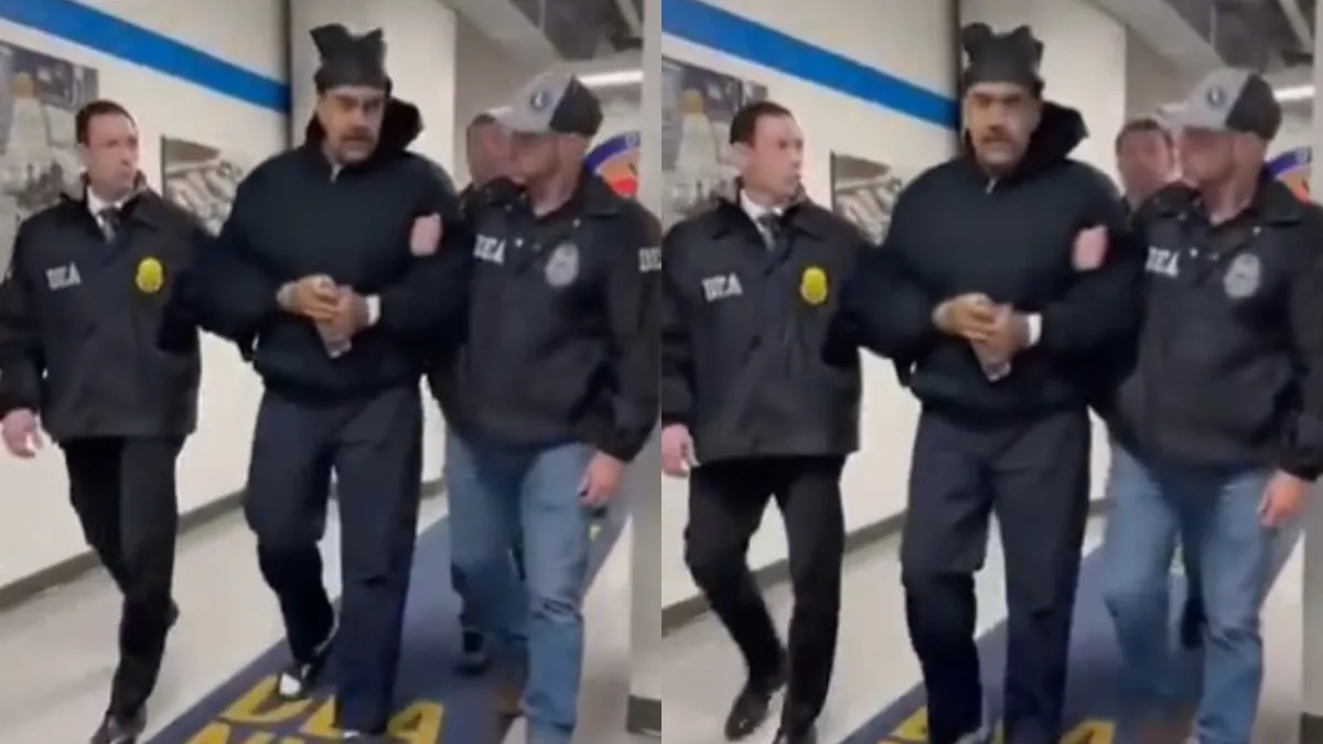 निकोलस मादुरो अमेरिकी हिरासत में - इंडिया टीवी हिंदी