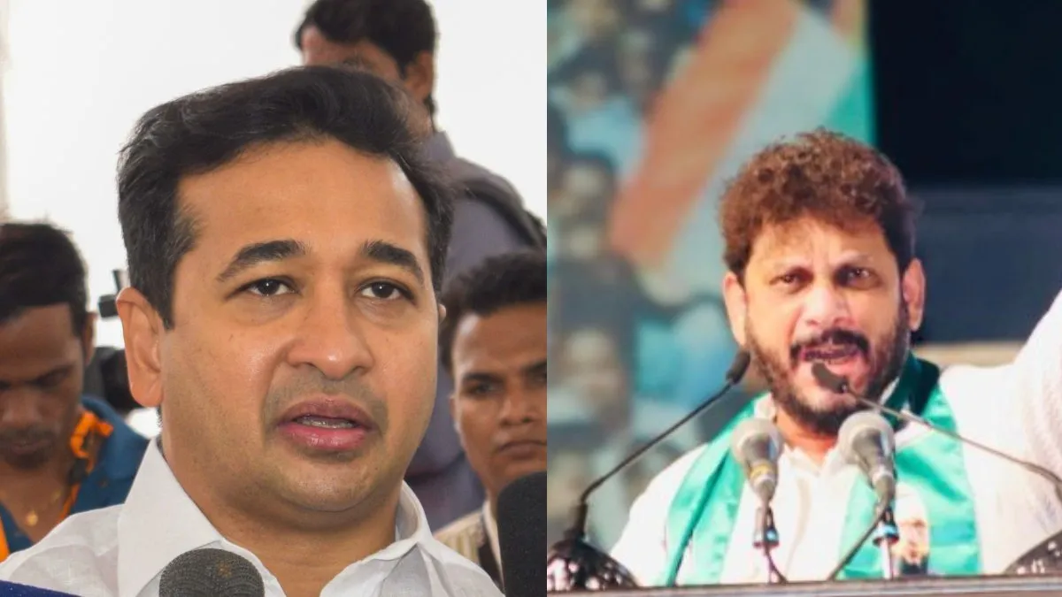 नितेश राणे बनाम वारिस पठान - इंडिया टीवी हिंदी