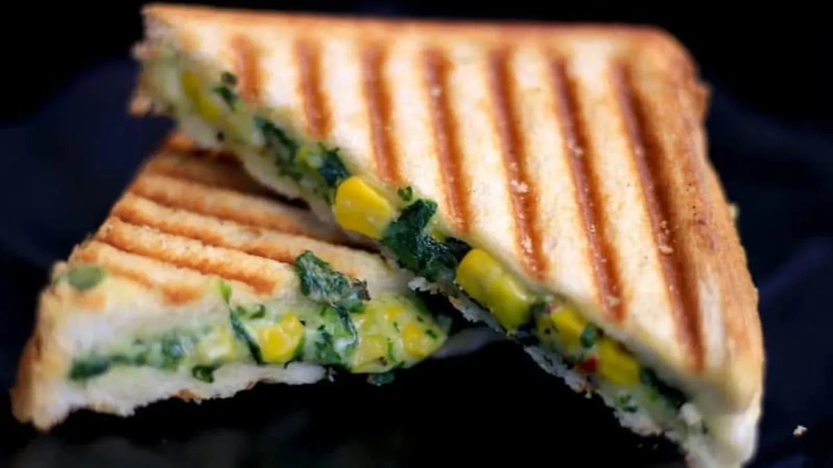पालक कॉर्न सैंडविच रेसिपी- India TV Hindi