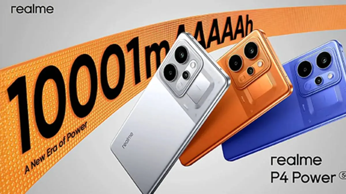 Realme P4 Power, 10001mAh battery smartphone- India TV Hindi