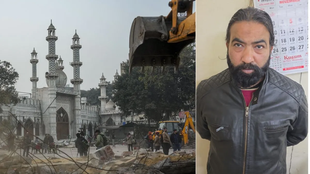 तुर्कमान गेट इलाके में भड़की हिंसा। - India TV Hindi