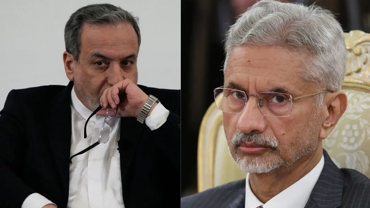 ईरान के विदेश मंत्री सैयद अब्बास अराघची और एस जयशंकर- India TV Hindi