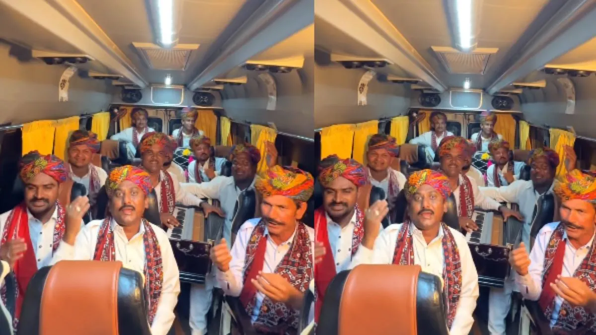 Rajasthani folk artists,Ismail Langa group,Shakira Waka Waka Song,Viral video,offbeat video, viral n- India TV Hindi