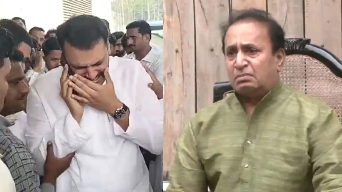 yugendra pawar crying- India TV Hindi