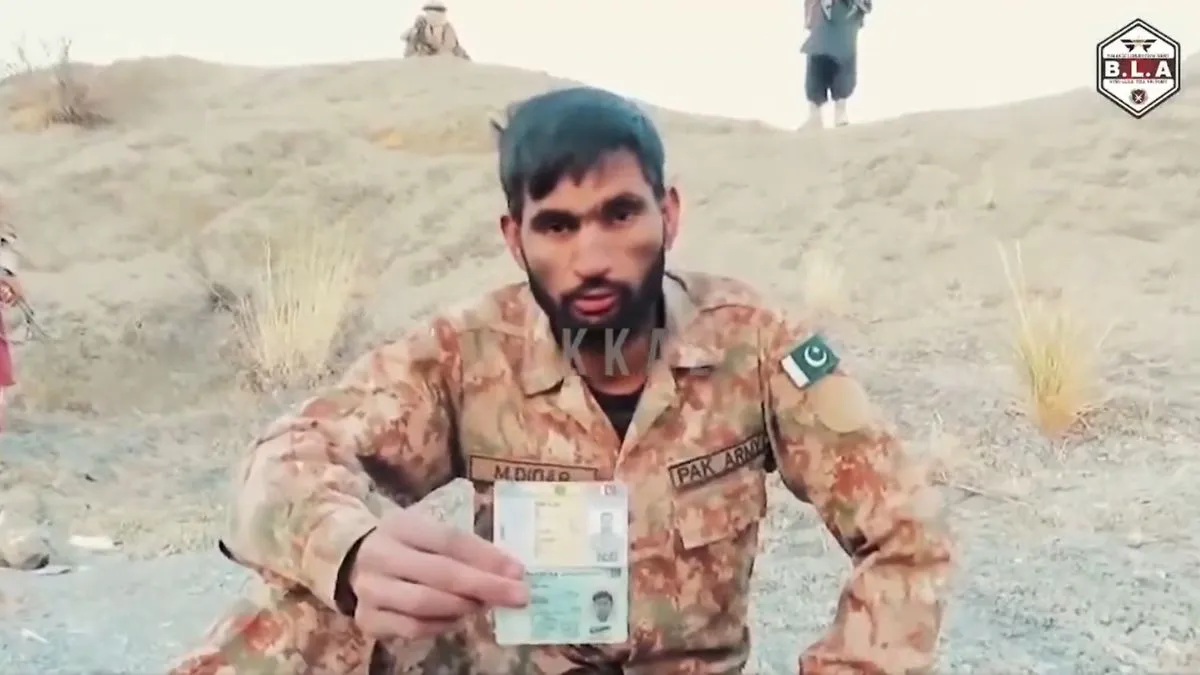 Pakistani Soldiers Video, BLA video of Pakistani Soldiers, Balochistan Liberation Army- India TV Hindi