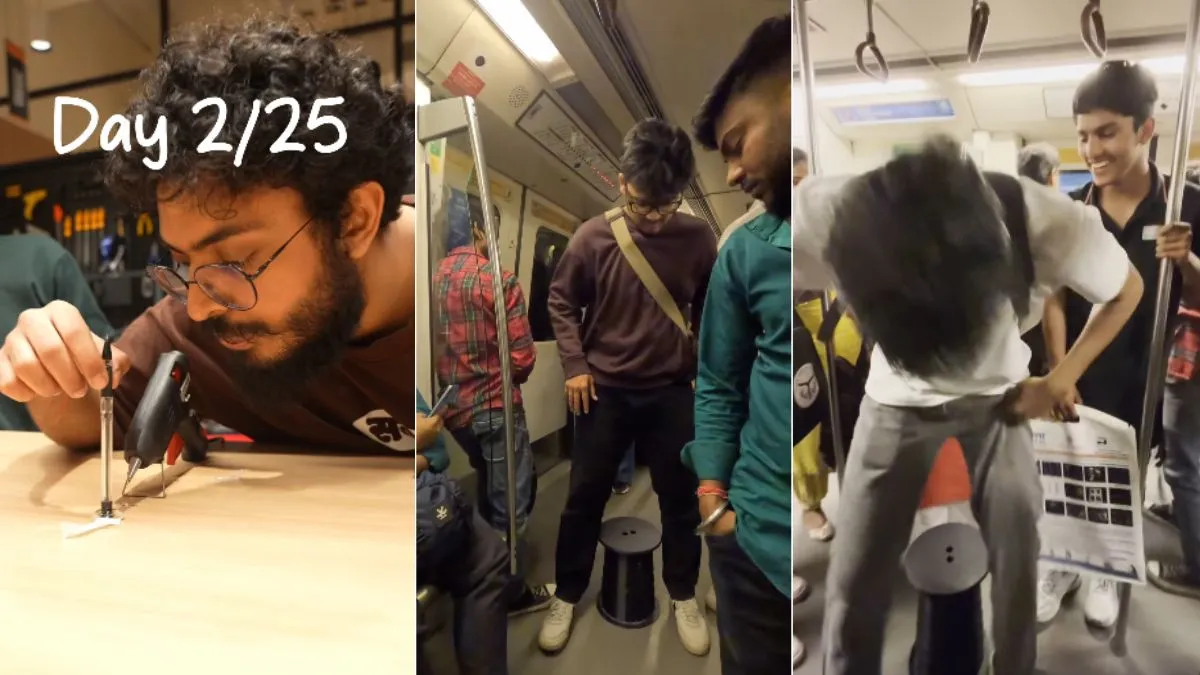 delhi metro viral video, delhi metro latest viral video, delhi metro viral video, viral video, viral- India TV Hindi