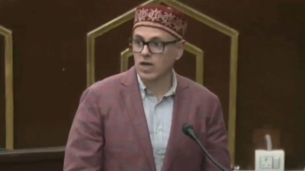 मुख्यमंत्री उमर अब्दुल्ला - India TV Hindi