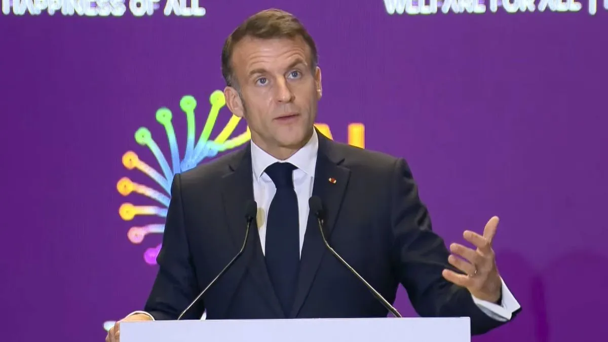 macron ai summit- India TV Hindi