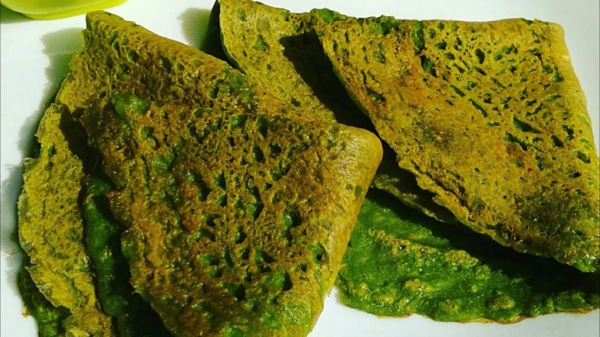 पालक बेसन का चिला- India TV Hindi