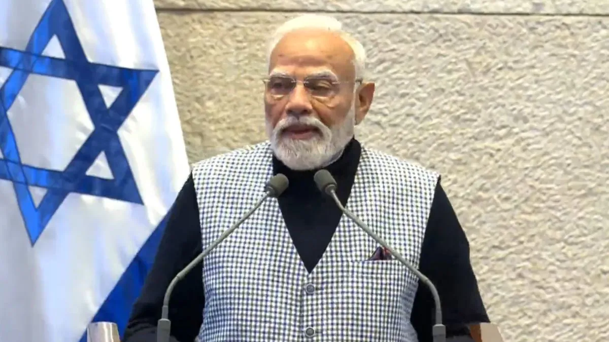 Modi Israel Parliament speech- India TV Hindi