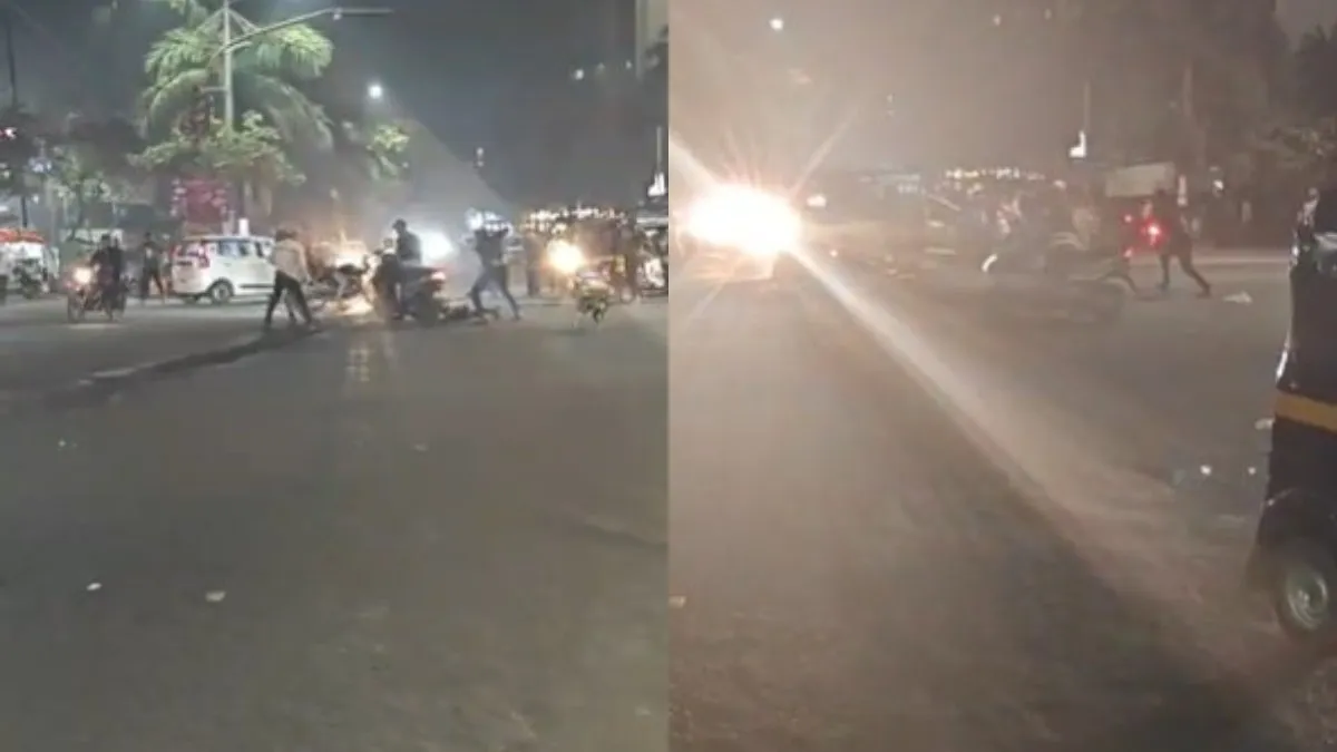 mumbai Police team attacked drug peddlers - India TV Hindi