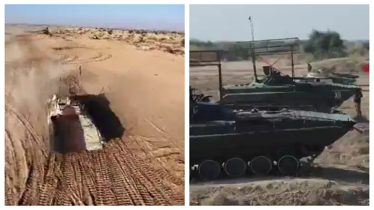 पाकिस्तान बॉर्डर पर गरजे वज्र और भीष्म- India TV Hindi