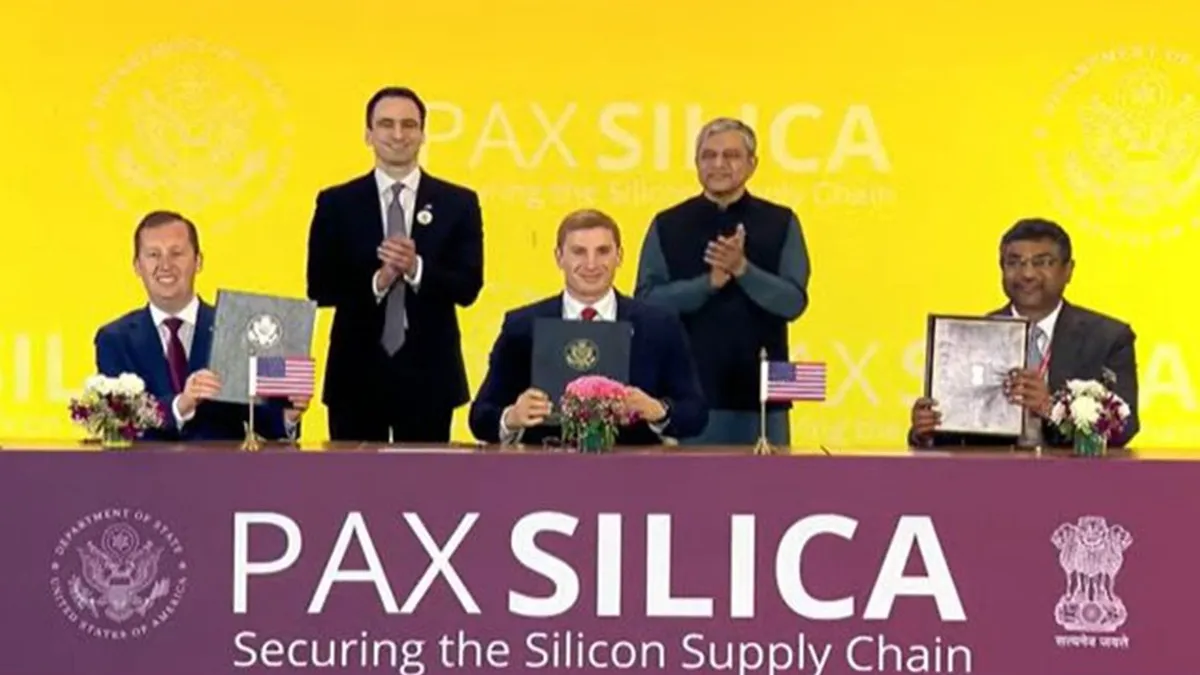 Both countries on the occasion of joining the US-led strategic alliance Pax Silica on Friday - India TV Paisa