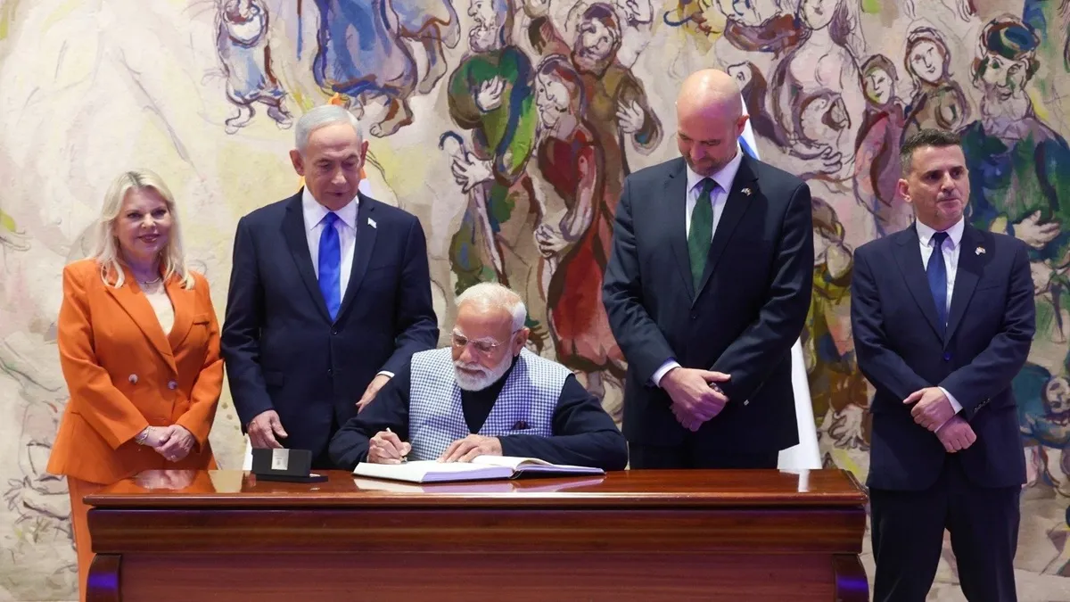 इजरायल की संसद में पीएम मोदी- India TV Hindi