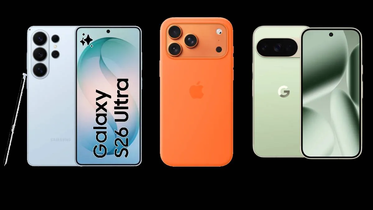 Samsung Galaxy S26 Ultra vs Google Pixel 10 Pro vs iPhone 17 Pro Max- India TV Hindi