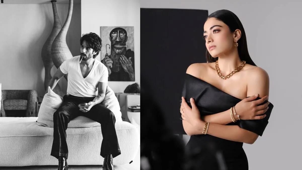 Rashmika Mandanna And Shahid Kapoor- India TV Hindi