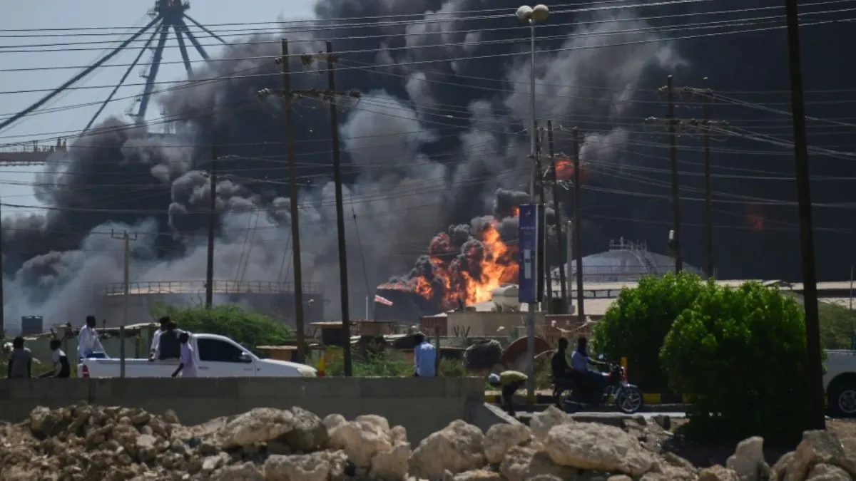 सूडान में हमले का दृश्य (फाइल फोटो)- India TV Hindi