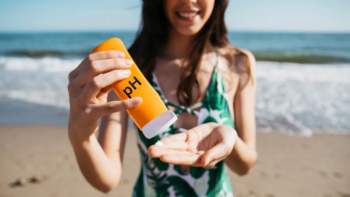 pH full form in Sunscreen, What is pH in Sunscreen, What is pH in Skin Care, What pH Level is Your S- India TV Hindi